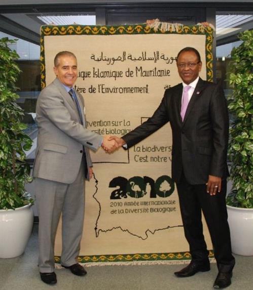 Mauritania donates to the CBD Museum Secretariat of the Convention on Biological Diversity