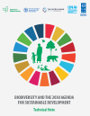 Technical note: Biodiversity and the 2030 Agenda for Sustainable Development