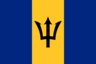Country flag of Barbados