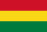 Country flag of Bolivia (Plurinational State of)