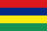 Country flag of Mauritius