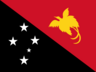 Country flag of Papua New Guinea