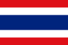 Country flag of Thailand