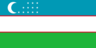 Country flag of Uzbekistan