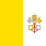 Country flag of Holy See